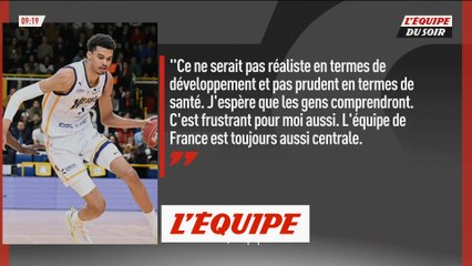 Wembanyama ne participera pas à la Coupe du monde avec l'équipe de France - Basket - Bleus