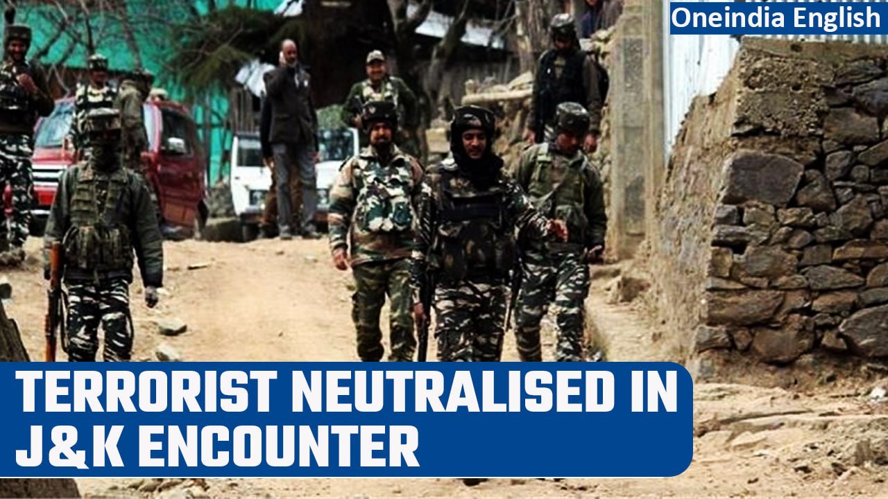 J&K: Terrorist killed in encounter in J&K's Kulgam, policeman injured | Oneindia News