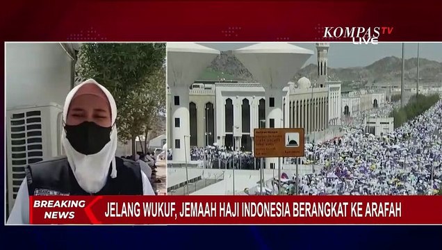 Jelang Wukuf, 200 Ribu Lebih Jemaah Haji Indonesia Tiba di Arafah