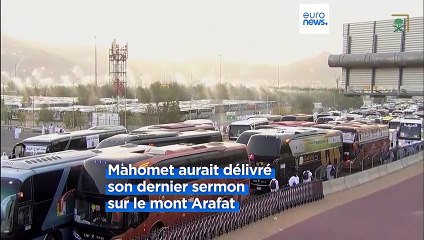 Pèlerinage à La Mecque : jour de prière sur le mont Arafat