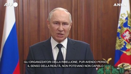 Putin: "La rivolta sarebbe stata soffocata comunque"