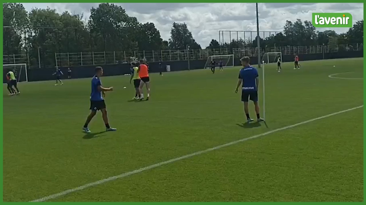 Ronny Deila a donné son premier entraînement à Bruges
