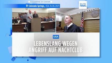 Angriff auf Club in Colorado: Angreifer muss lebenslang ins Gefängnis