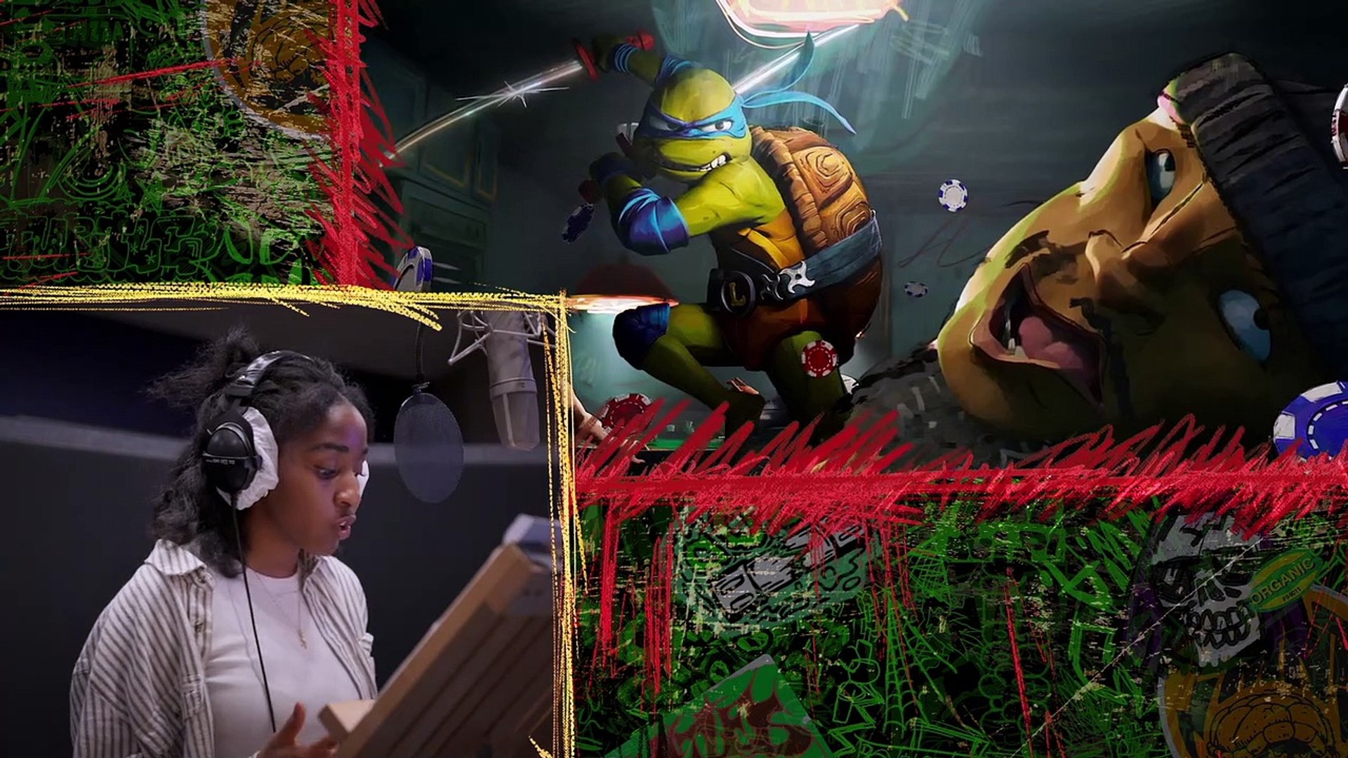 Teenage Mutant Ninja Turtles: Mutant Mayhem - Meet the Cast - Featurette -  video Dailymotion
