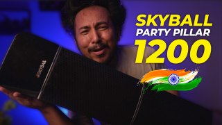 Skyball Party Pillar 1200 Unboxing ₹5,499 #FirstOnGizbot