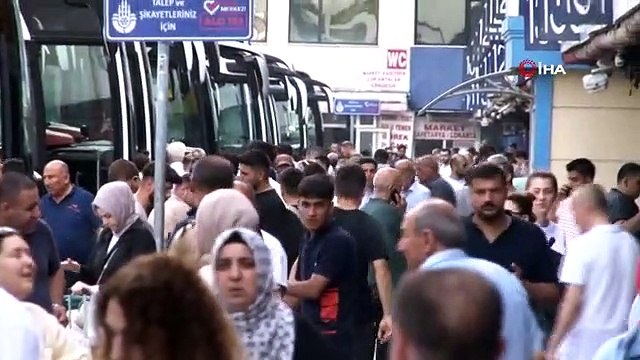 15 Temmuz Demokrasi Otogarı'nda Bayram Öncesi Yoğunluk