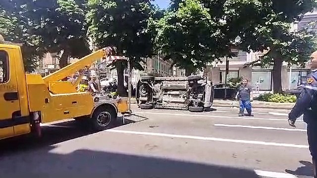 Incidente in via Garibaldi a Messina