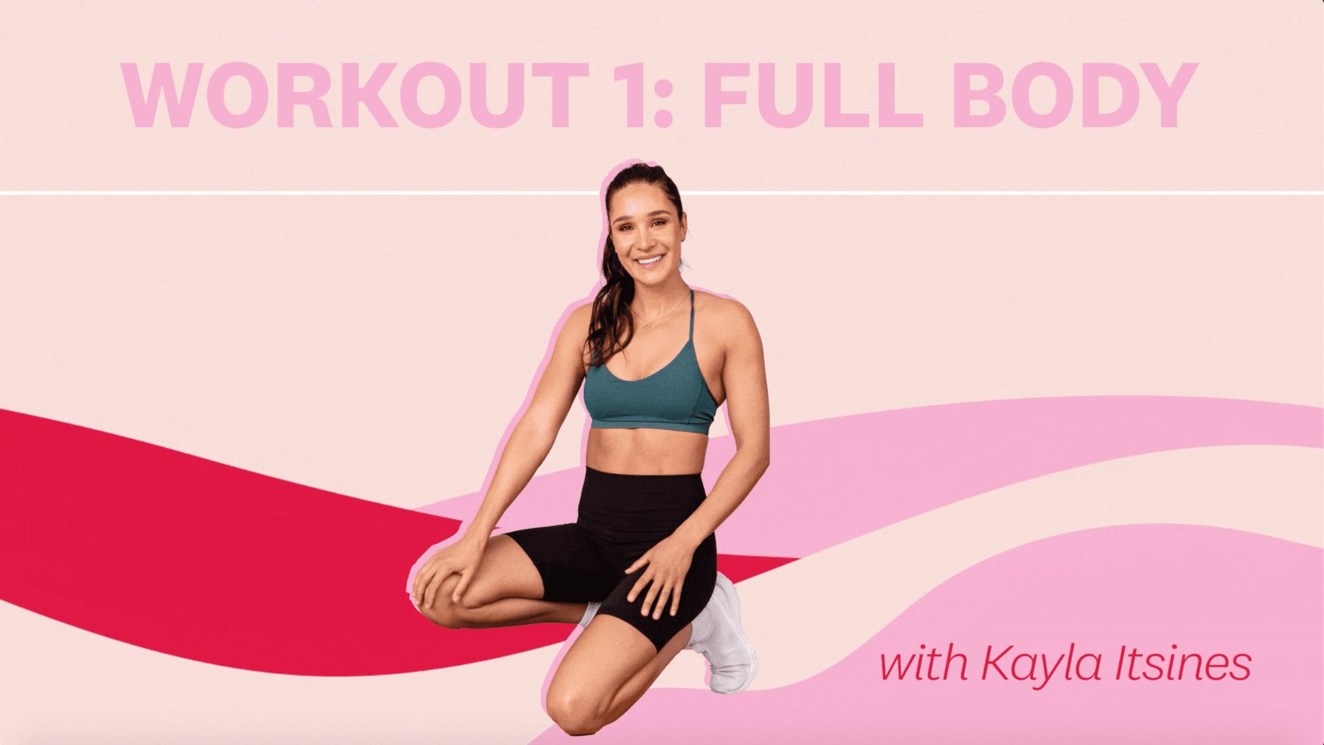 Kayla Itsines Full Body Workout For Beginners - video Dailymotion