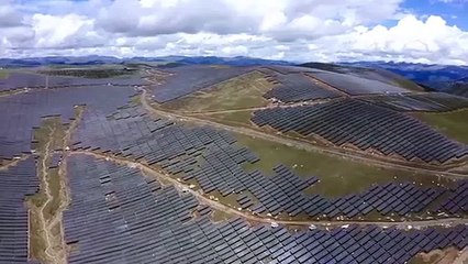 La plus grande centrale hydro-photovoltaïque du monde mise en service en Chine