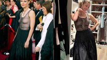 GALA VIDEO - PHOTO – La fille de Gwyneth Paltrow, Apple Martin, recycle la robe de sa mère aux Oscars en 2002