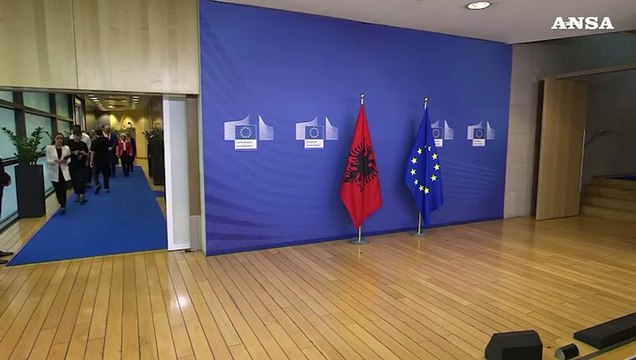 Ue, Von der Leyen riceve il primo ministro albanese