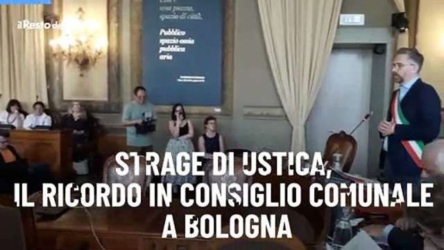 Strage di Ustica, il ricordo in consiglio comunale a Bologna