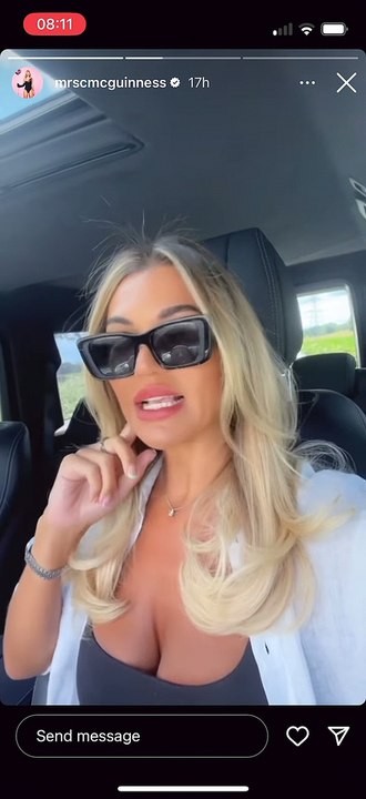 Christine McGuinness on beating the Monday panic
