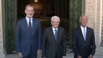 Mattarella, re di Spagna e presidente Portogallo in visita a Monreale