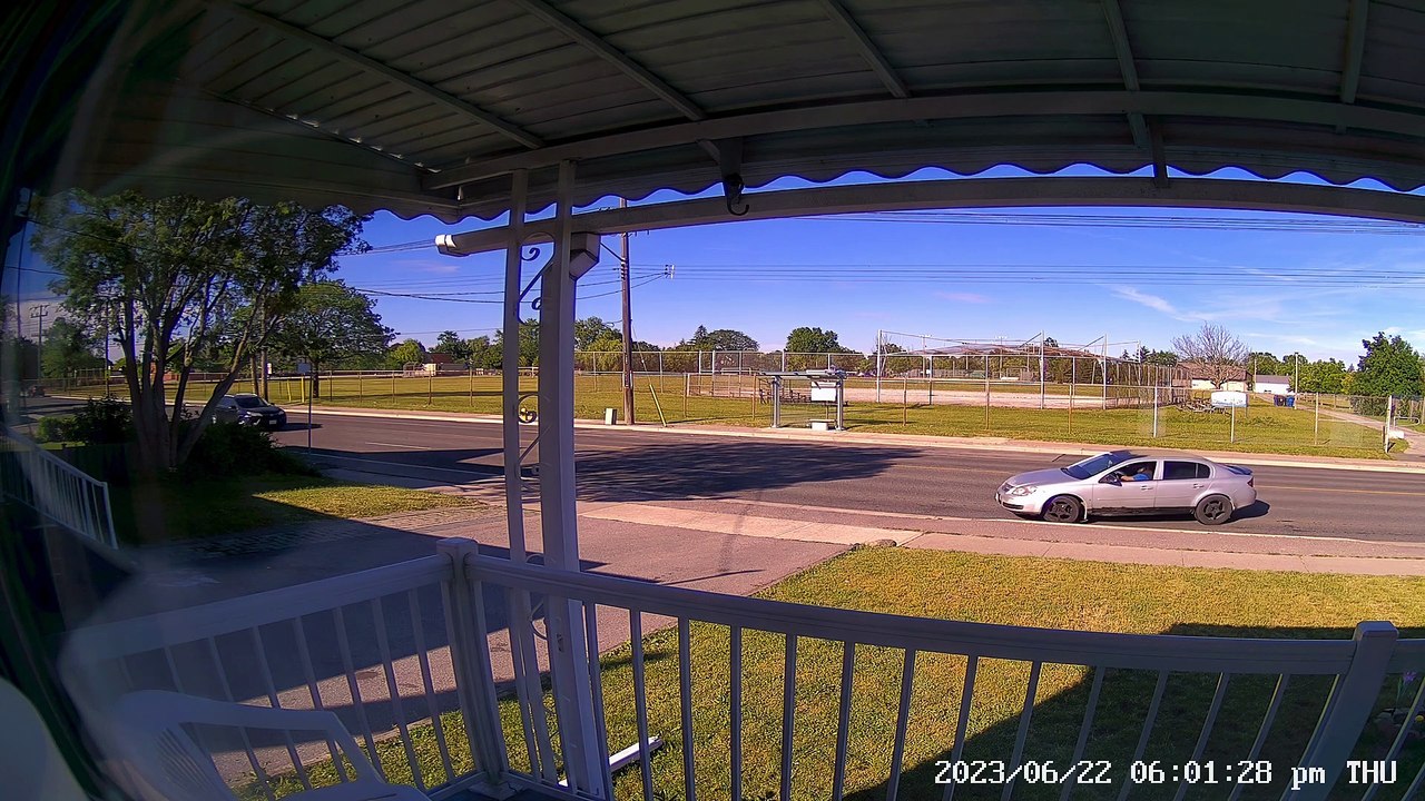 Pedestrian Gets To Safety As Car Skids