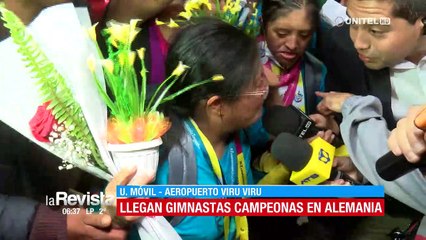 Llegaron las campeonas de las Olimpiadas Especiales, así fue el recibimiento