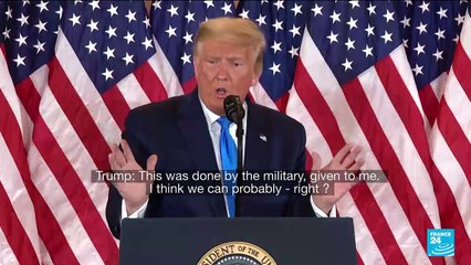 Trump heard discussing secret documents on tape