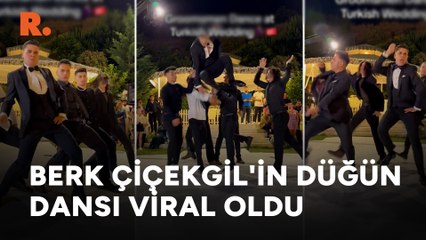 Tiktok fenomeni Berk Çiçekgil'in düğün dansı viral oldu