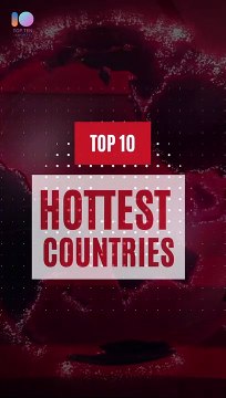 Top 10 Hottest Countries | Ignite Your Wanderlust with These Epic Destinations! #shorts #viral