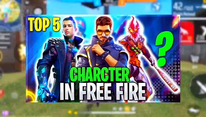 Free Fire Top 5 Useless Characters For Cs Rank_Useless Characters For Cs Rank_Bot Sanju