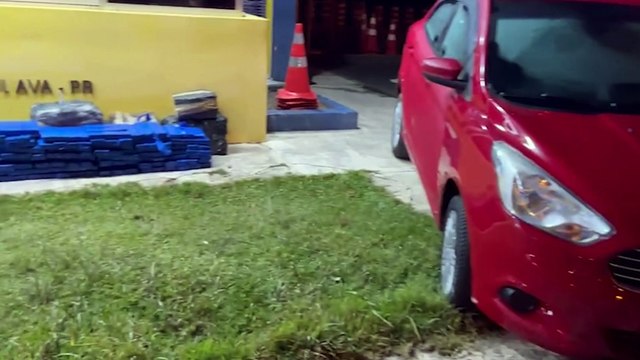 PRF detém casal em posse de grande quantidade de maconha; criança foi encaminhada ao Conselho Tutelar