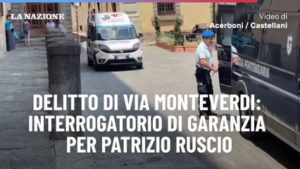 Delitto di via Monteverdi: interrogatorio di garanzia per Patrizio Ruscio