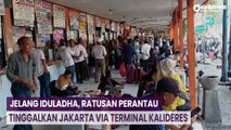 Jelang Iduladha, Ratusan Perantau Tinggalkan Jakarta via Terminal Kalideres