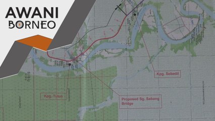 Projek Jalan Sungai Bidut ke Sungai Sebedil siap 2024