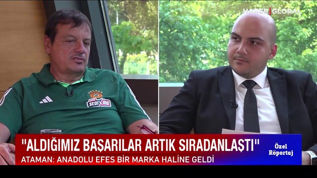 Anadolu Efes'ten neden ayrıldı? Ergin Ataman, Haber Global'de açıkladı