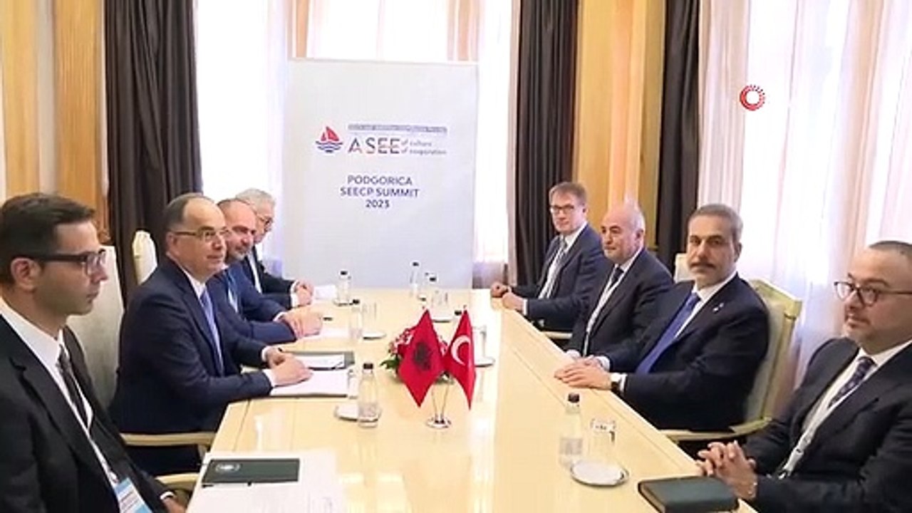 Le ministre Fidan a rencontré le président albanais Begaj