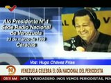 Cmdt. Hugo Chávez rompió paradigmas para crear la forma de comunicación al servicio del pueblo