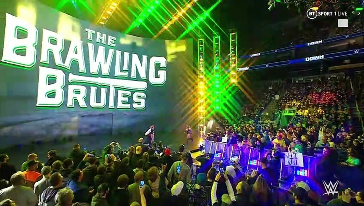 The Brawling Brutes Entrance: WWE SmackDown, Dec. 9, 2022 - video ...