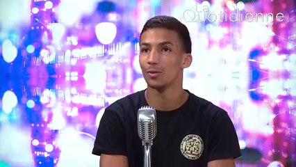 Ismaël Fajry, champion de France de Boxe Thaï est sur le plateau TV de Maritima