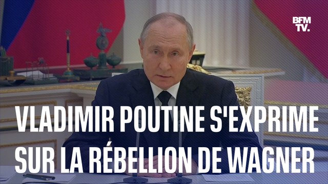 Vous avez fait éviter le chaos : Vladimir Poutine s’exprime après la rébellion avortée de Wagner