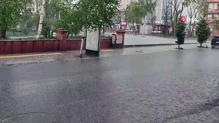 Haziran ayında dağlar beyaza büründü