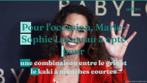 Marie-Sophie Lacarrau tendance dans une combinaison qui rajeunit son style