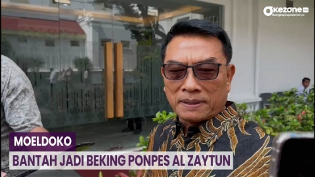 Moeldoko Bantah Jadi Beking Ponpes Al Zaytun