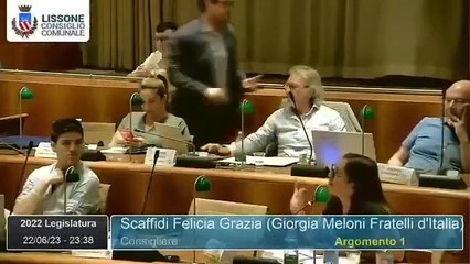 Lissone, cosa ha detto la consigliera comunale di Fdi Grazia Scaffidi su gay