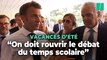 Les vacances d’été sont-elles trop longues ? Emmanuel Macron relance le débat