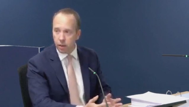Covid inquiry: Matt Hancock says he struggles to talk about feelings as he apologises for deaths