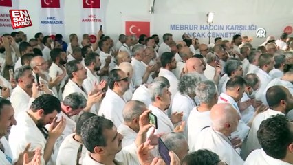 Diyanet İşleri Başkanı Ali Erbaş, Arafat'ta vakfe duası yaptı