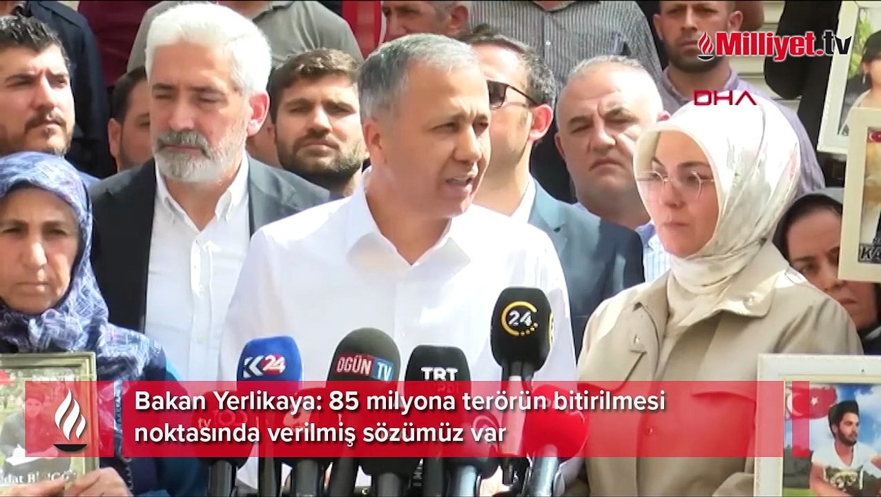 Bakan Yerlikaya: 85 milyona terörün bitirilmesi noktasında verilmiş sözümüz var