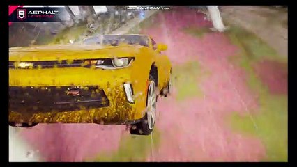 Asphalt 9 legends gameplay in cinematic view