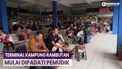 H-2 Iduladha, Terminal Kampung Rambutan Mulai Dipadati Pemudik