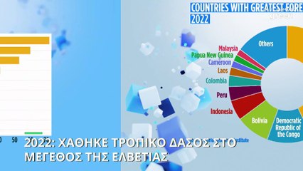 Το 2022 χάθηκε τροπικό δάσος στο μέγεθος της Ελβετίας - Μάστιγα οι πυρκαγιές και η αποψίλωση