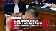 Saksi Benitez Ungkap Isi Pesan Suara Shane Lukas Sebelum Penganiayaan Terjadi