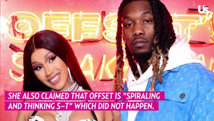 Cardi B Addresses Offset's Claims She Cheated: 'Stop Acting Stupid'