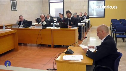 El policía que investigó al magnate Cursach se emociona en su declaración: "En cien vidas haría lo mismo a pesar de los 111 años que me piden"