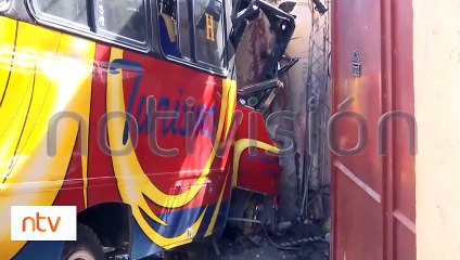 "No es el único hecho": Micros de la línea "H" han protagonizado accidentes desde el pasado 2022