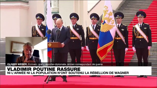 Rébellion de Wagner : pour Poutine il était temps de reprendre les rênes du pouvoir en main selon Olivier Weber